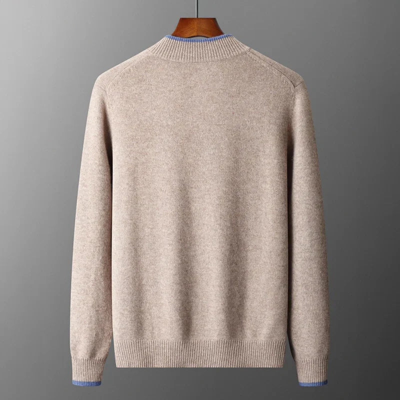 Jerome™ | Luxe Cashmere Jas met Rits