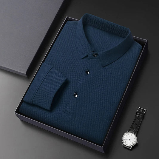David™ | Luxe Lange Mouwen Polo