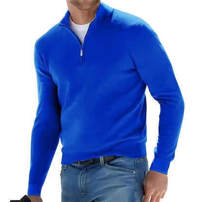 Matteo™ | Pullover met Halve Rits