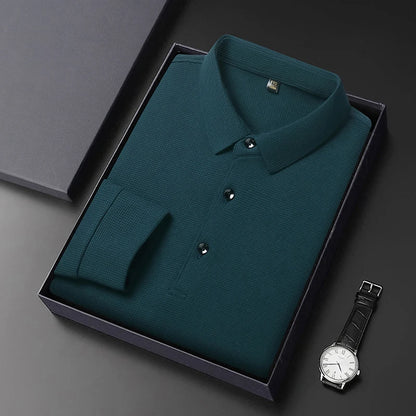 David™ | Luxe Lange Mouwen Polo
