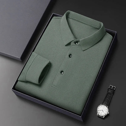David™ | Luxe Lange Mouwen Polo