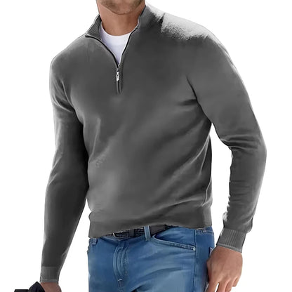 Matteo™ | Pullover met Halve Rits