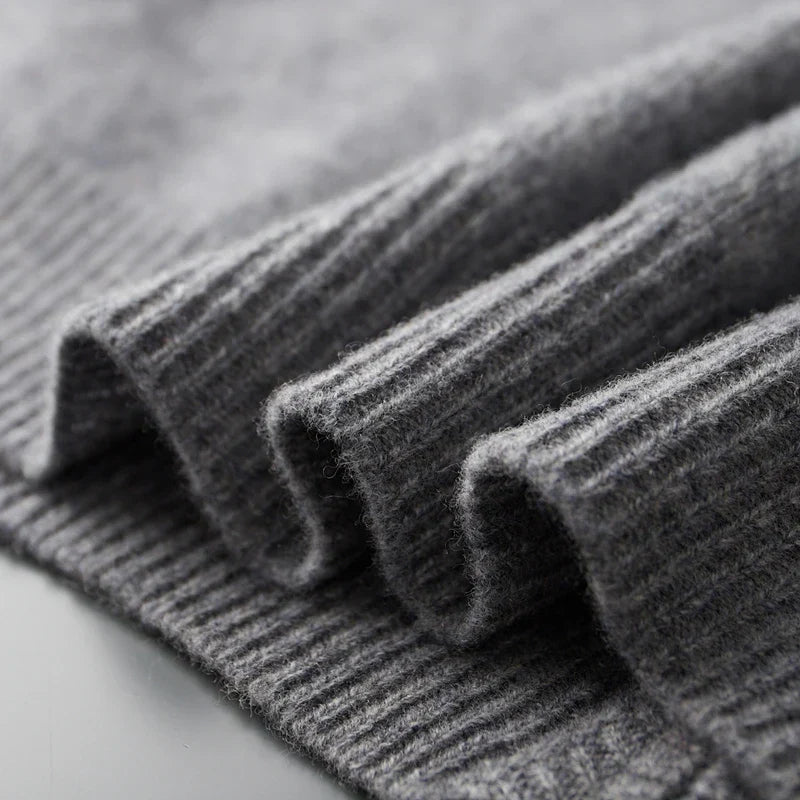 Jerome™ | Luxe Cashmere Jas met Rits