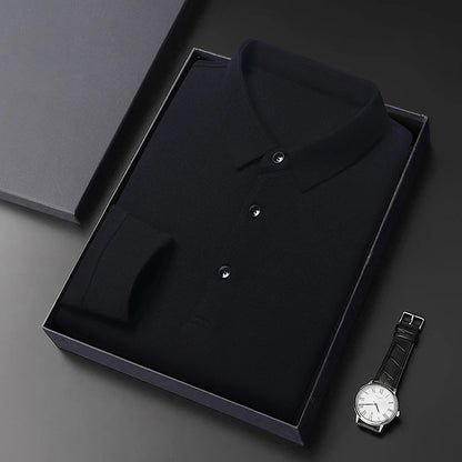 David™ | Luxe Lange Mouwen Polo