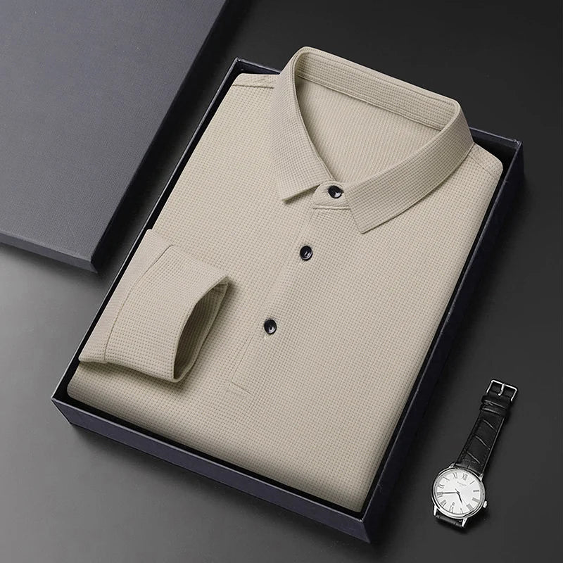David™ | Luxe Lange Mouwen Polo