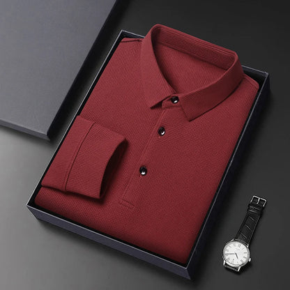 David™ | Luxe Lange Mouwen Polo