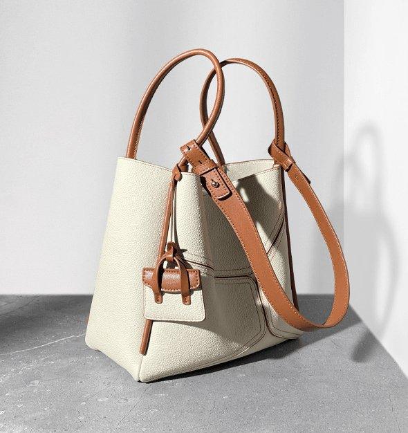 Aicha™ | Luxe Vegan Leren Tote Bag